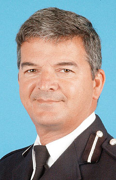 Police Commissoner David Baines