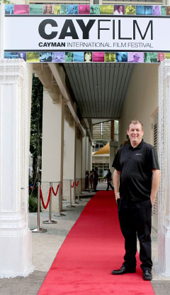 CayFilm director Tony Mark at the opening of the 2015 Cayman International Film Festival in June. - PHOTO: MAGGIE JACKSON