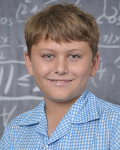 Mathieu Pothier has adjusted well to attending a school with a larger population than Little Cayman, where he has lived his whole life.