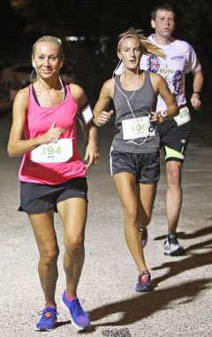 Kym Bailey is a strong contender for the women’s half-marathon.
