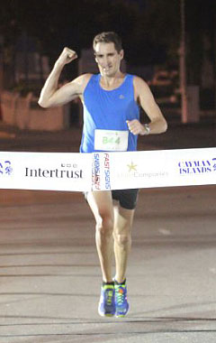 Marius Acker wants another half-marathon title. - Photos: Ron Shillingford