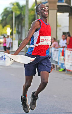 Delano Callender expects another relay victory.