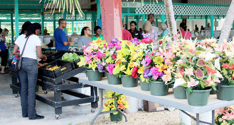 Cayman Thanksgiving at the Lower Valley Agriculture Grounds gave local farmers and gardeners a chance to show off their wares. - Photos: Brent Fuller