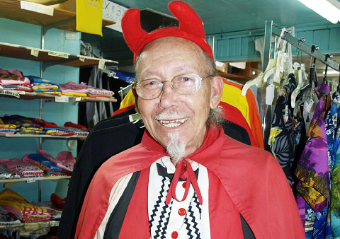 Ivan Farrington, resident Devil at Hell ‘I get with my family and have lots of good food, but most of the time I’m working right up to Christmas.