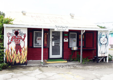 The Hell gift shop building is nearly 100 years old.