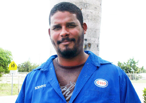 Kenny Phillips, service station attendant‘Family, friends and food. That’s what Christmas is all about for me. I like to party on Christmas Day because I don’t have to work. My favorite food?