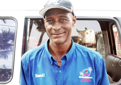 Winston Russell, taxi driver and tourism ambassador‘Christmas is when family members get together, have fun and are reunited. It’s a wonderful time of year.
