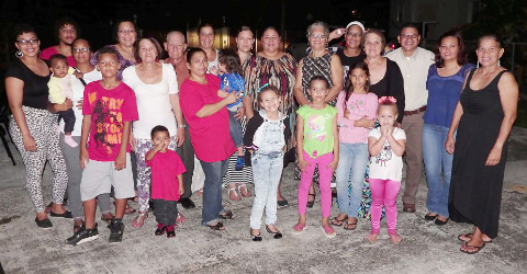 The extended Bodden family. - PHOTO: CHARLES EBANKS