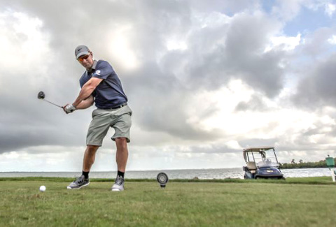 David Duval in action.