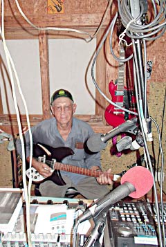 Vernon Smith, owner, engineer and studio musician. - Photo: George Nowak