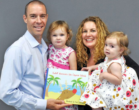 Paul and Elisabeth Schreiner with their children Amelie and Elise.