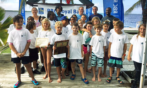 Youngsters from schools across the island took part in the sailing championships.
