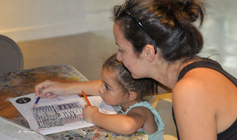 Chloe and her mom, Meerna Dzaghgouni