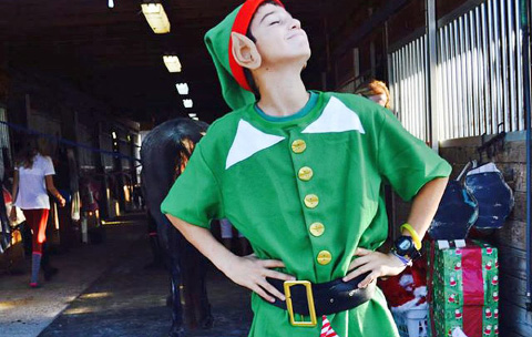 Basil Humphries outdid hims-elf in the costume department.