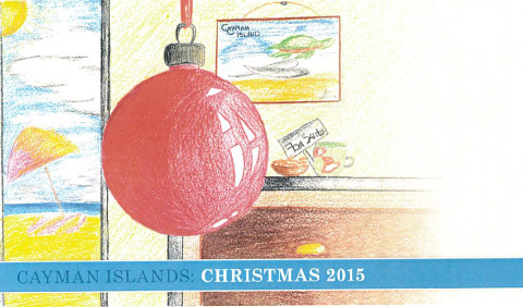 The stamp cover is a bauble of delight.