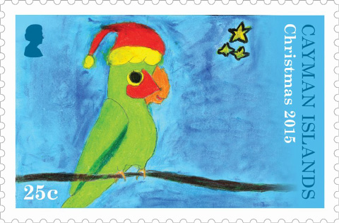 With its green and red coloring, Cayman
