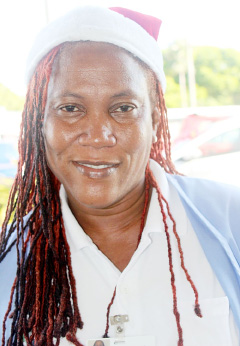 To have my children visit from Jamaica and seeing the Crighton lights.” Nathelia Bennett