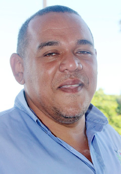 Being with family, friends and the food are my favorite parts of Christmas.” Omar Powery