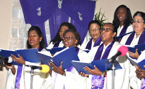 The Choir impressed the packed house.