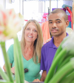 Debra Kettler and Andre Douglas of the hotel