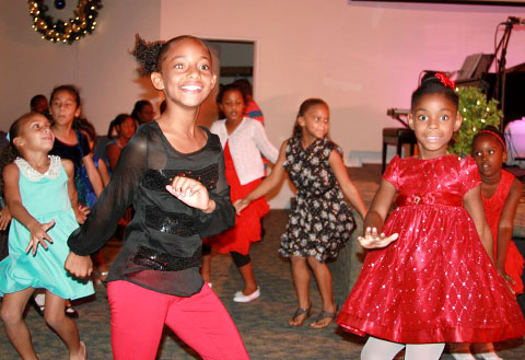 The SPS Dance Club performs 
