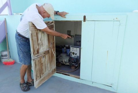The desalination system provides all the family