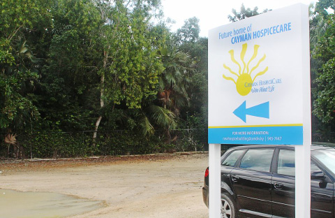 Cayman HospiceCare’s new facility will be based on this site on West Bay Road. – PHOTO: NORMA CONNOLLY