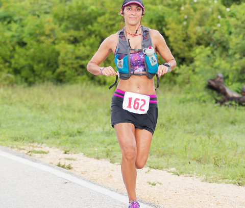 Helki Weber was the fastest woman in this year