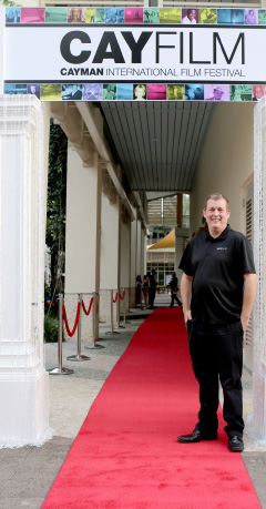 CayFilm director Tony Mark at the opening of the 2015 Cayman International Film Festival in June. - PHOTO: MAGGIE JACKSON