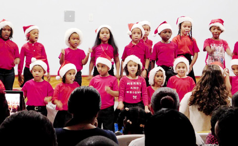 Reception and Year 1 charmed the audience.