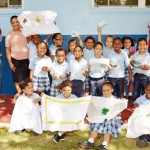 Wesleyan youth express Christmas creativity with 'three Rs'