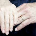 Husband recovers ring lost at sea