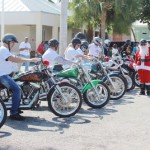 Bikers ride for Christmas toys