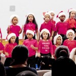 North Side youngsters get into the Christmas spirit