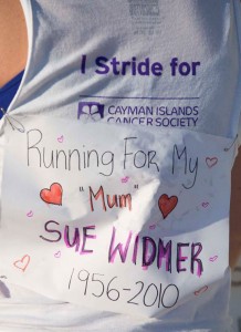 Many join in the Stride against Cancer to honor loved ones who are fighting, or have fought, cancer. 