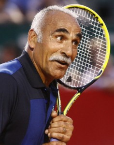 Mansour Bahrami is known as one of the most entertaining players in tennis.