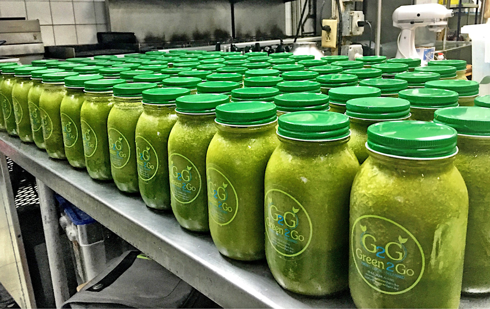 Green2Go juice uses fresh local ingredients with super foods to give your body what it needs.
