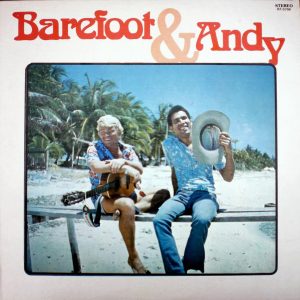 Barefoot Man and Andy 'Cayman Cowboy' Martin back in the day when online music was the stuff of fantasies.