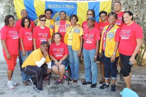 Volunteers at last year's Lions Corporate Cup.