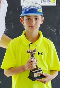 Boys 18 Holes Red Tees series leader Andy Hastings