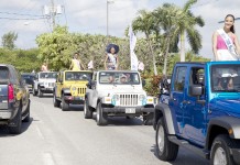 Miss Cayman hopefuls tour Grand Cayman