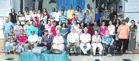 It was an impressive turnout at the holiday reunion for members of the Ebanks family.
