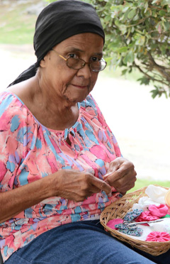 Josie Solomon is one Bodden Town senior who always brings something to the party.