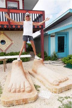 The Brac’s ‘Foots’ is a real character. - Photos: George Nowak