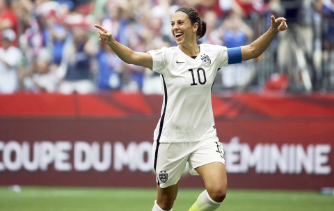 US team Captain Carli Lloyd