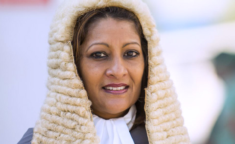 Justice Ingrid Mangatal Photo: Taneos Ramsay