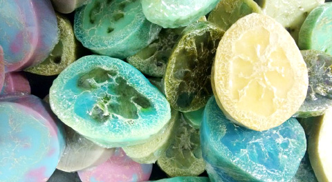 Beach Bubbles soaps have a distinctive look and are a hit with tourists.