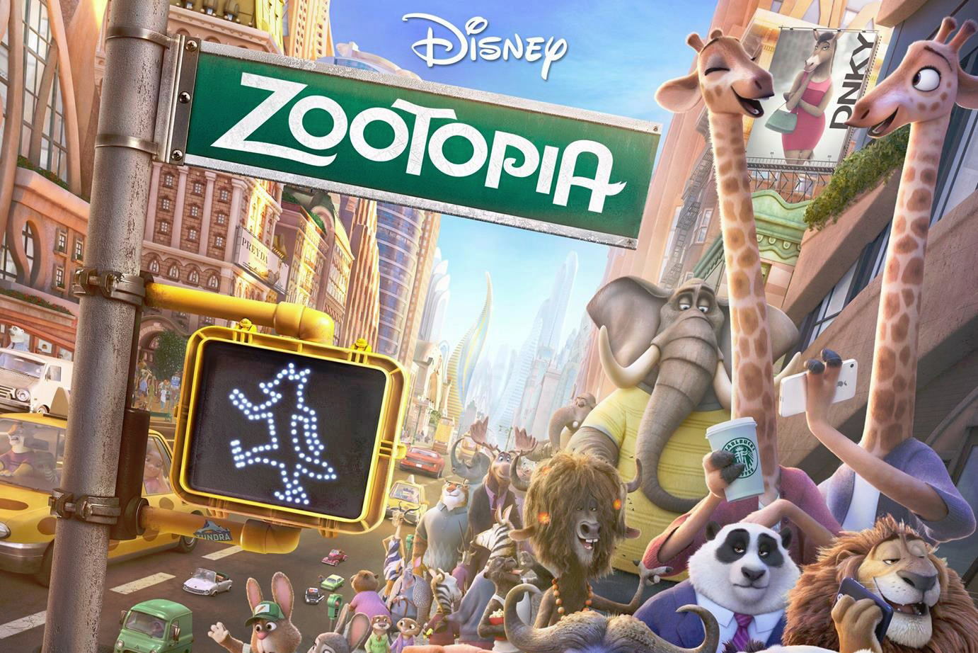 When you say the streets of the city are like a zoo ...