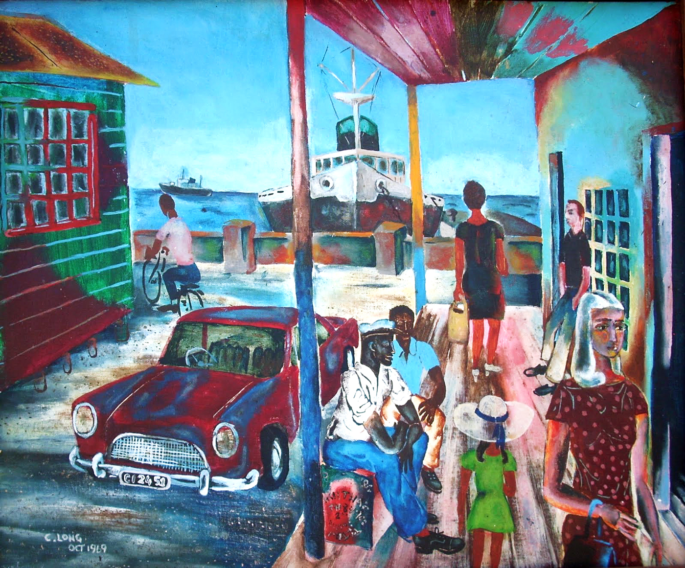 'Shedden Road by the Waterfront' - Charles Long