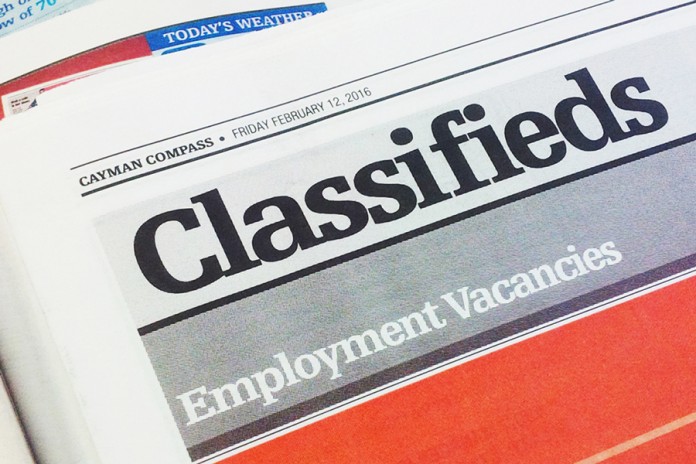 Cayman’s overall unemployment rate fell in spring 2015 to 4.2 percent.